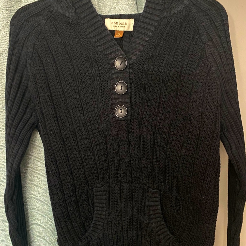 Sonoma Life + Style pullover hooded sweater